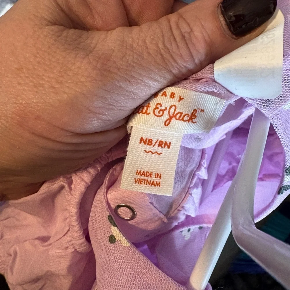 Cat & Jack Light Pink Baby Outfit
